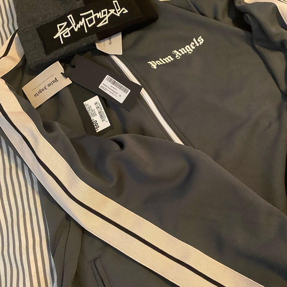 mens palm Angels track jacket xl